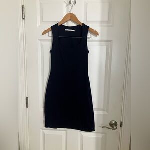 Susana Monaco Classic Fitted Silhouette Navy Sleeveless Mini Dress